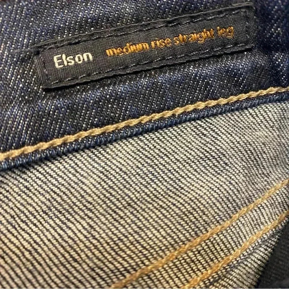 CITIZENS OF HUMANITY Elson Medium Rise Straight Stretch Jeans size 30 - Picture 15 of 15